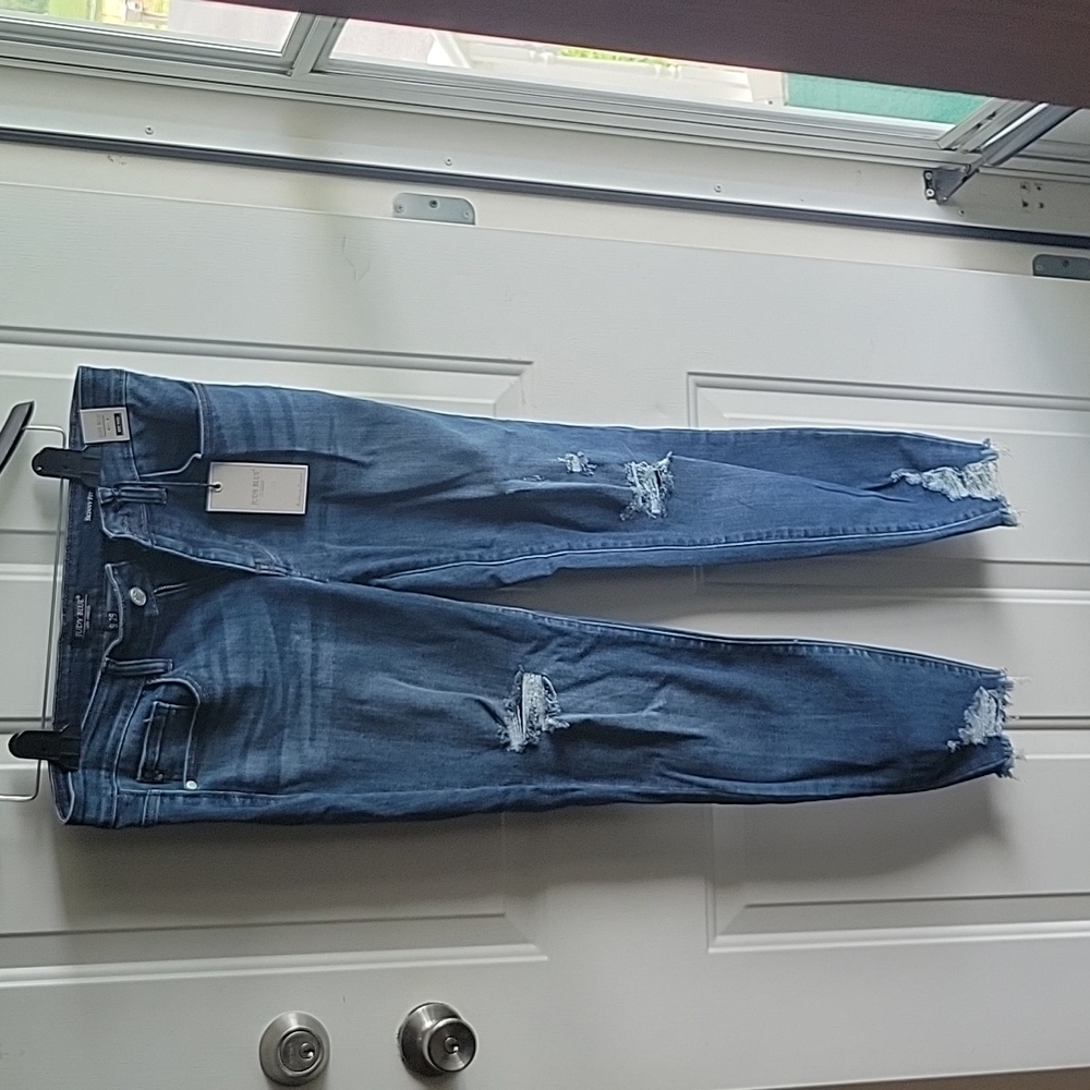 Brand New Judy Blue Skinny Fit Distressed Jeans